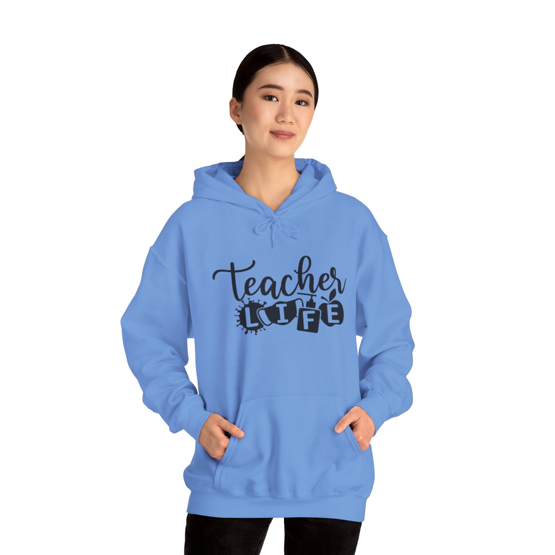 Teacher Life Unisex Hooded Sweatshirt, Great Gift for Teachers, Cozy Pullover for School or Home, Motivational, Casual Wear, Teacher [...]