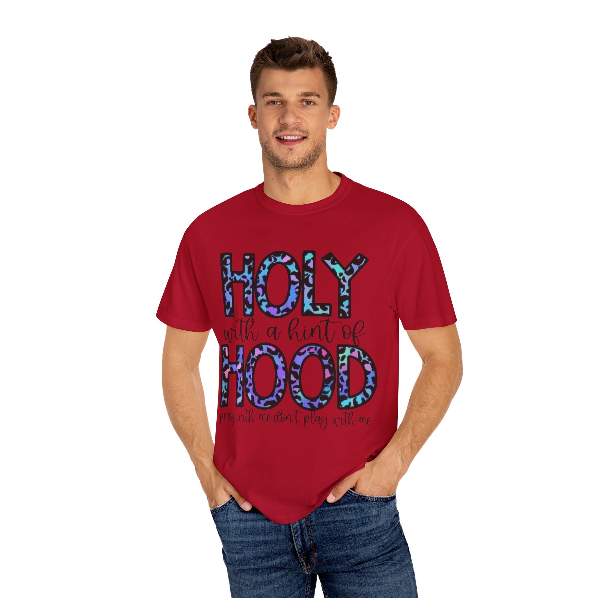 Faith-Inspired Unisex T-Shirt, Casual Christian Tee, Gift for Prayer Warriors, Holy Vibes Apparel, Unique Faith-Based Gift