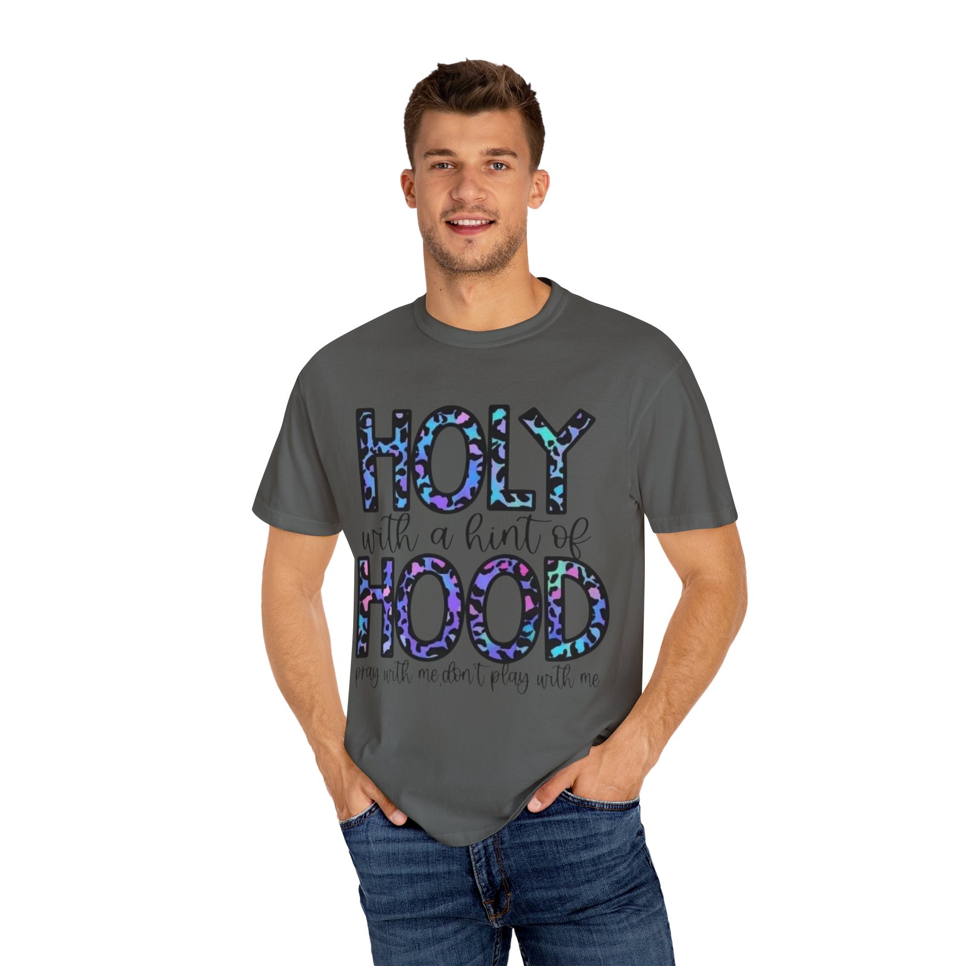 Faith-Inspired Unisex T-Shirt, Casual Christian Tee, Gift for Prayer Warriors, Holy Vibes Apparel, Unique Faith-Based Gift