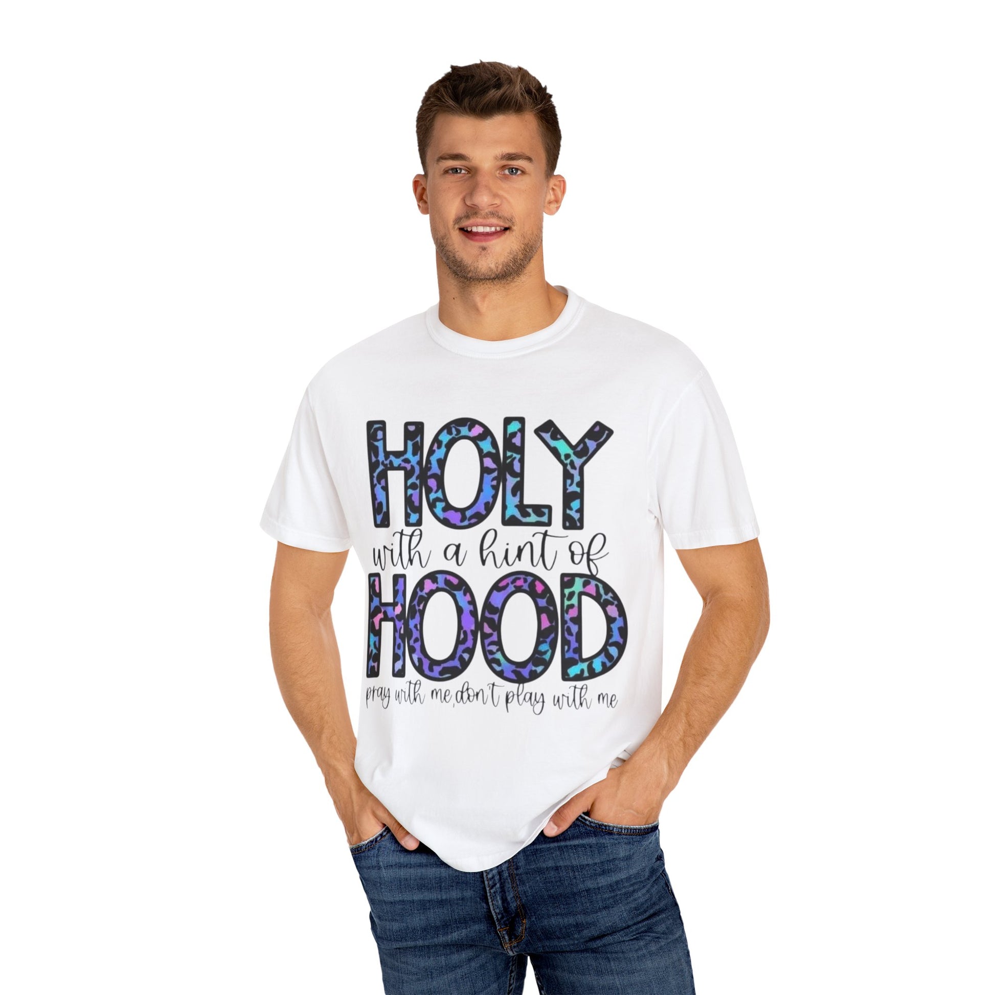 Faith-Inspired Unisex T-Shirt, Casual Christian Tee, Gift for Prayer Warriors, Holy Vibes Apparel, Unique Faith-Based Gift