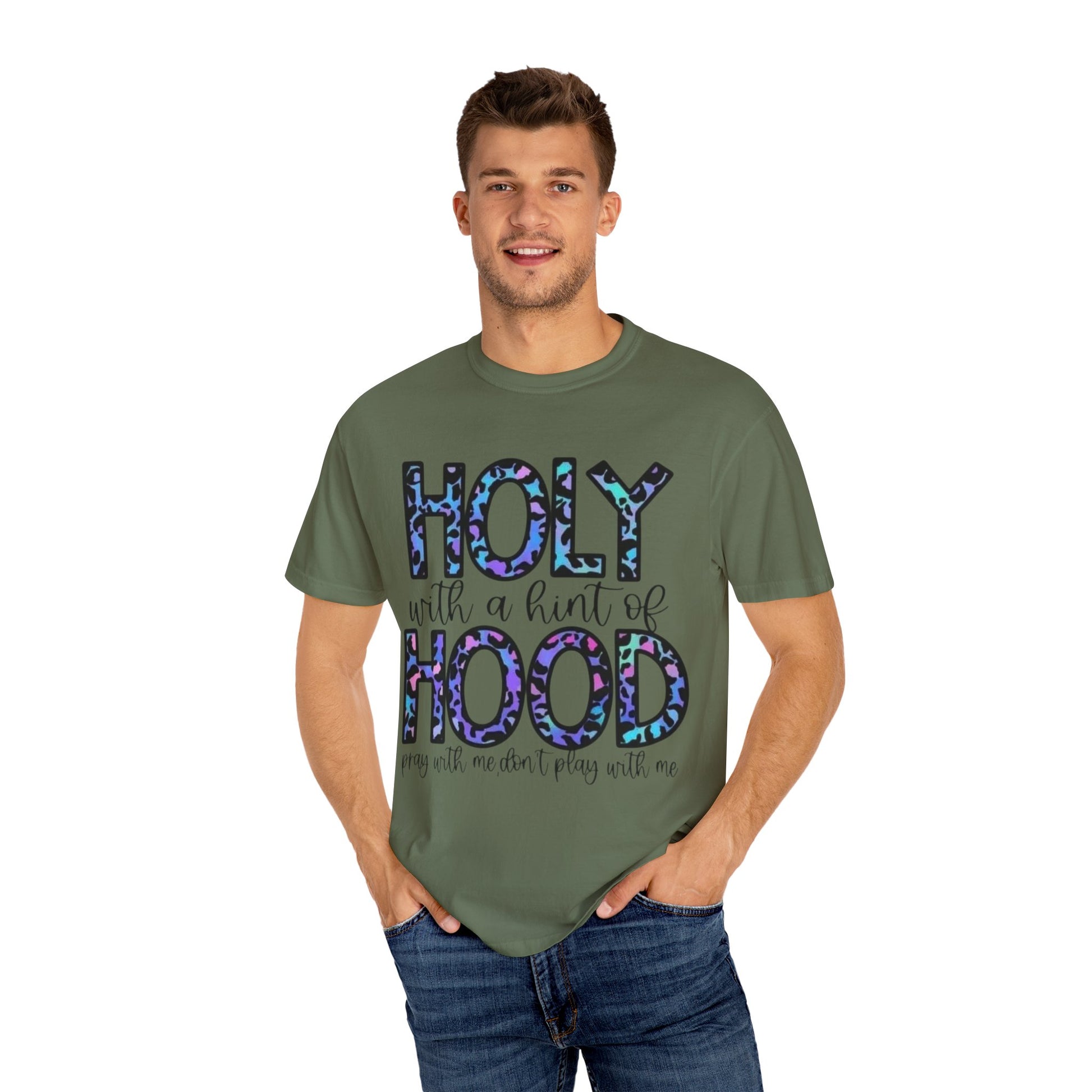 Faith-Inspired Unisex T-Shirt, Casual Christian Tee, Gift for Prayer Warriors, Holy Vibes Apparel, Unique Faith-Based Gift