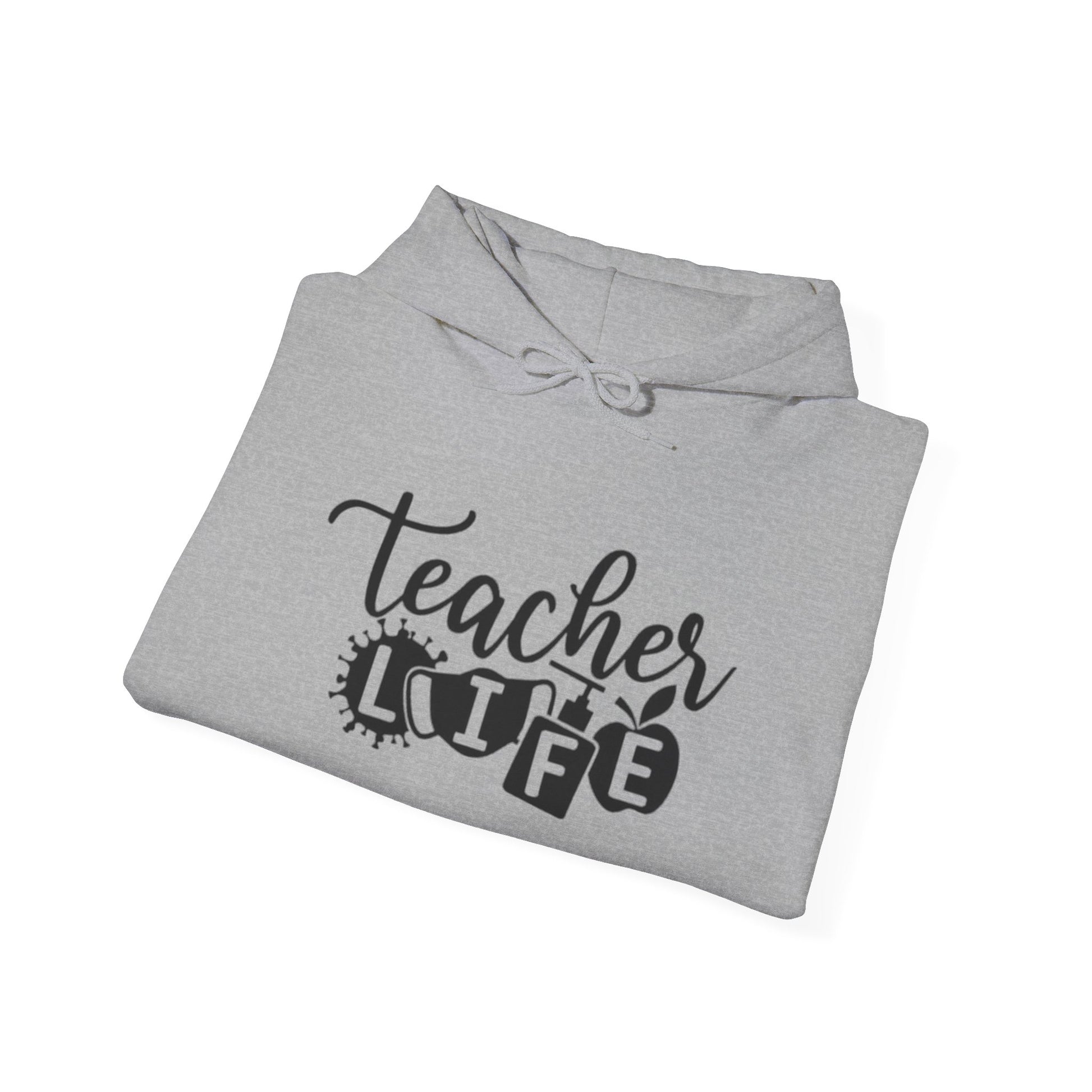 Teacher Life Unisex Hooded Sweatshirt, Great Gift for Teachers, Cozy Pullover for School or Home, Motivational, Casual Wear, Teacher [...]