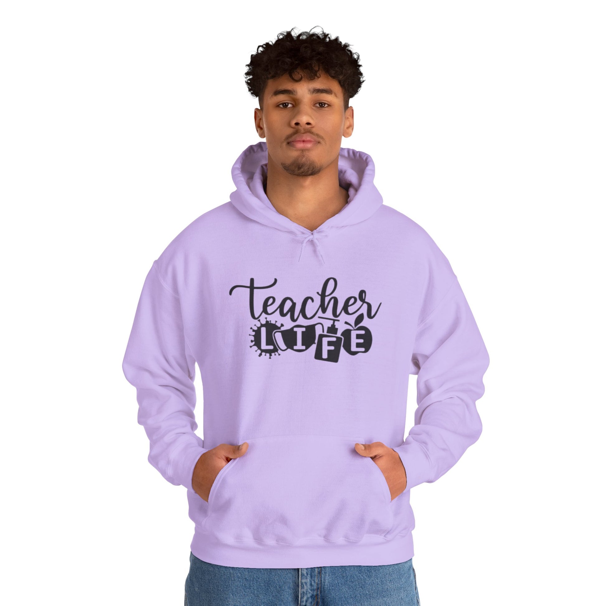 Teacher Life Unisex Hooded Sweatshirt, Great Gift for Teachers, Cozy Pullover for School or Home, Motivational, Casual Wear, Teacher [...]