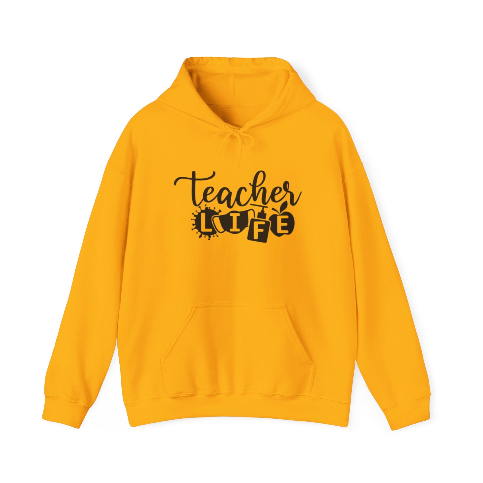 Teacher Life Unisex Hooded Sweatshirt, Great Gift for Teachers, Cozy Pullover for School or Home, Motivational, Casual Wear, Teacher [...]