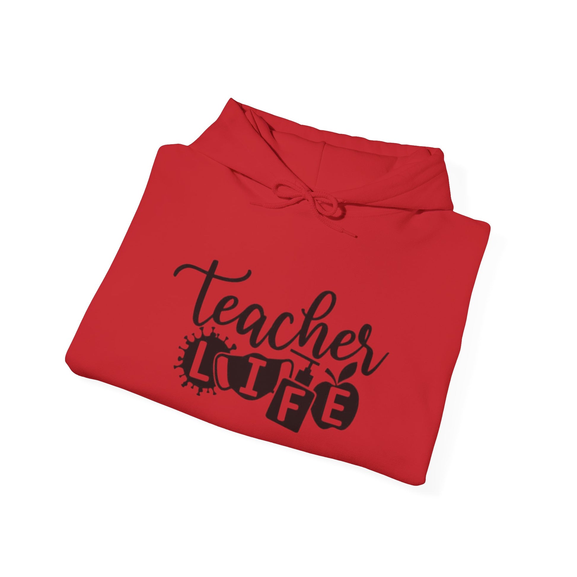 Teacher Life Unisex Hooded Sweatshirt, Great Gift for Teachers, Cozy Pullover for School or Home, Motivational, Casual Wear, Teacher [...]