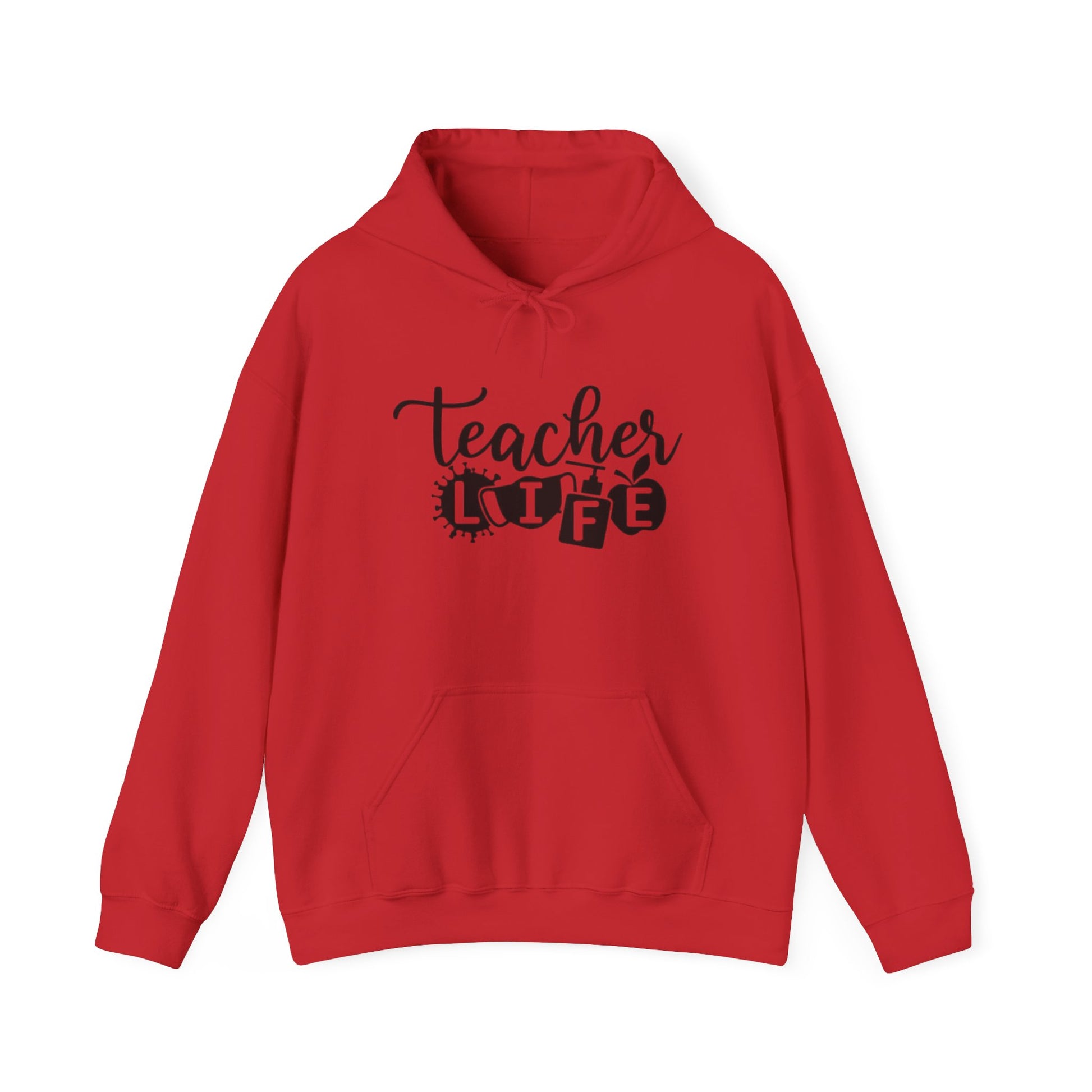 Teacher Life Unisex Hooded Sweatshirt, Great Gift for Teachers, Cozy Pullover for School or Home, Motivational, Casual Wear, Teacher [...]