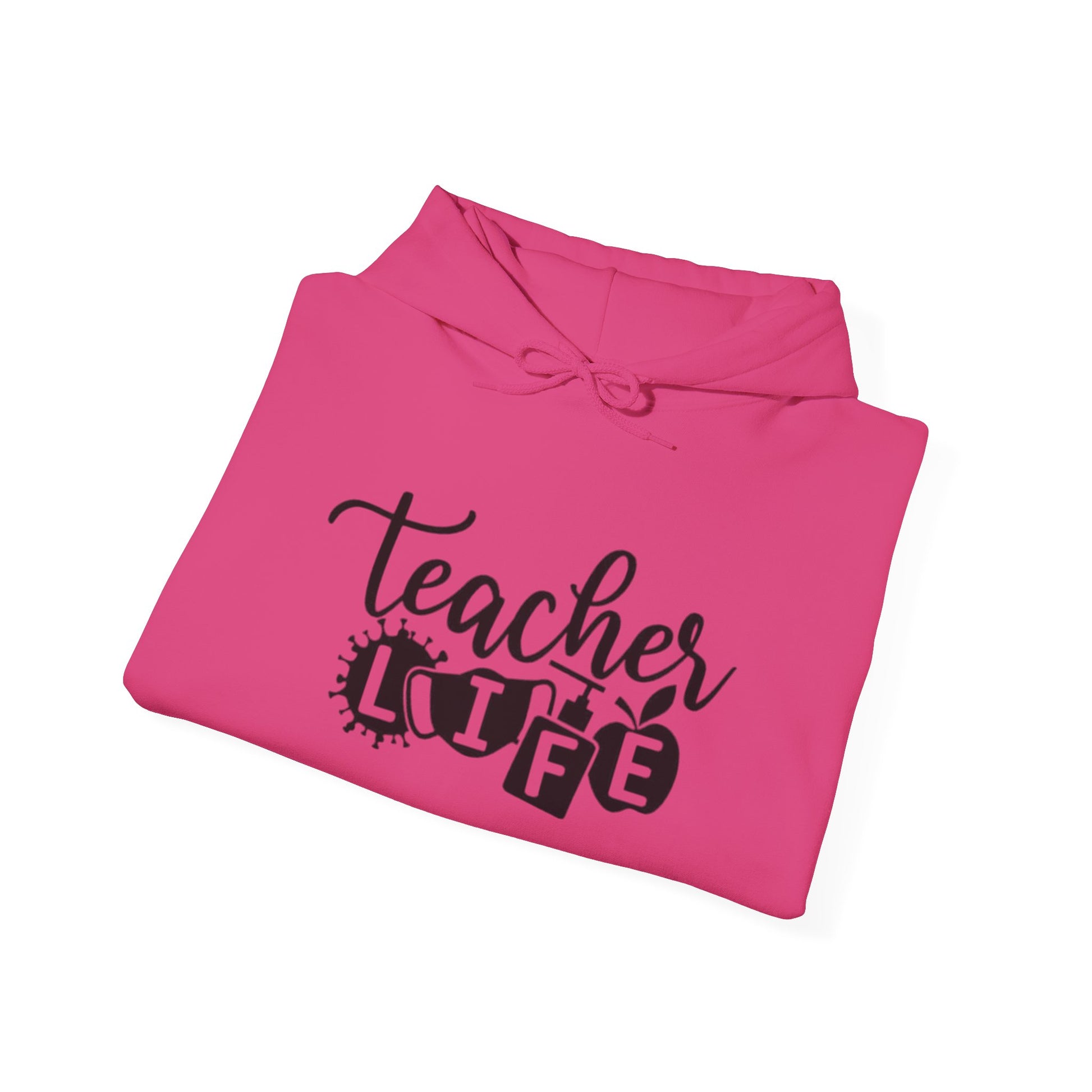 Teacher Life Unisex Hooded Sweatshirt, Great Gift for Teachers, Cozy Pullover for School or Home, Motivational, Casual Wear, Teacher [...]