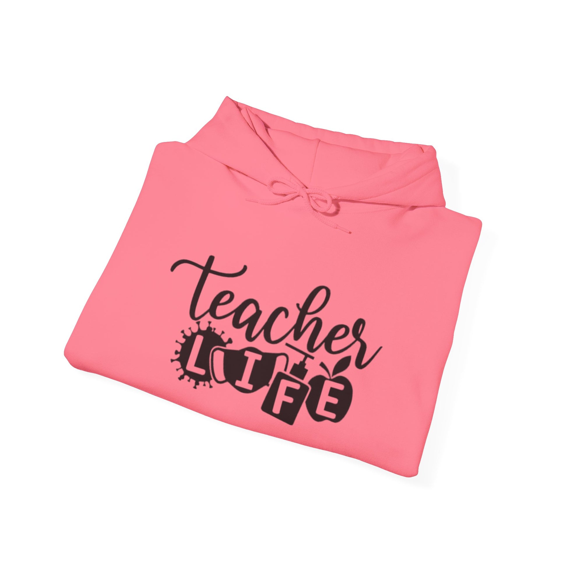 Teacher Life Unisex Hooded Sweatshirt, Great Gift for Teachers, Cozy Pullover for School or Home, Motivational, Casual Wear, Teacher [...]