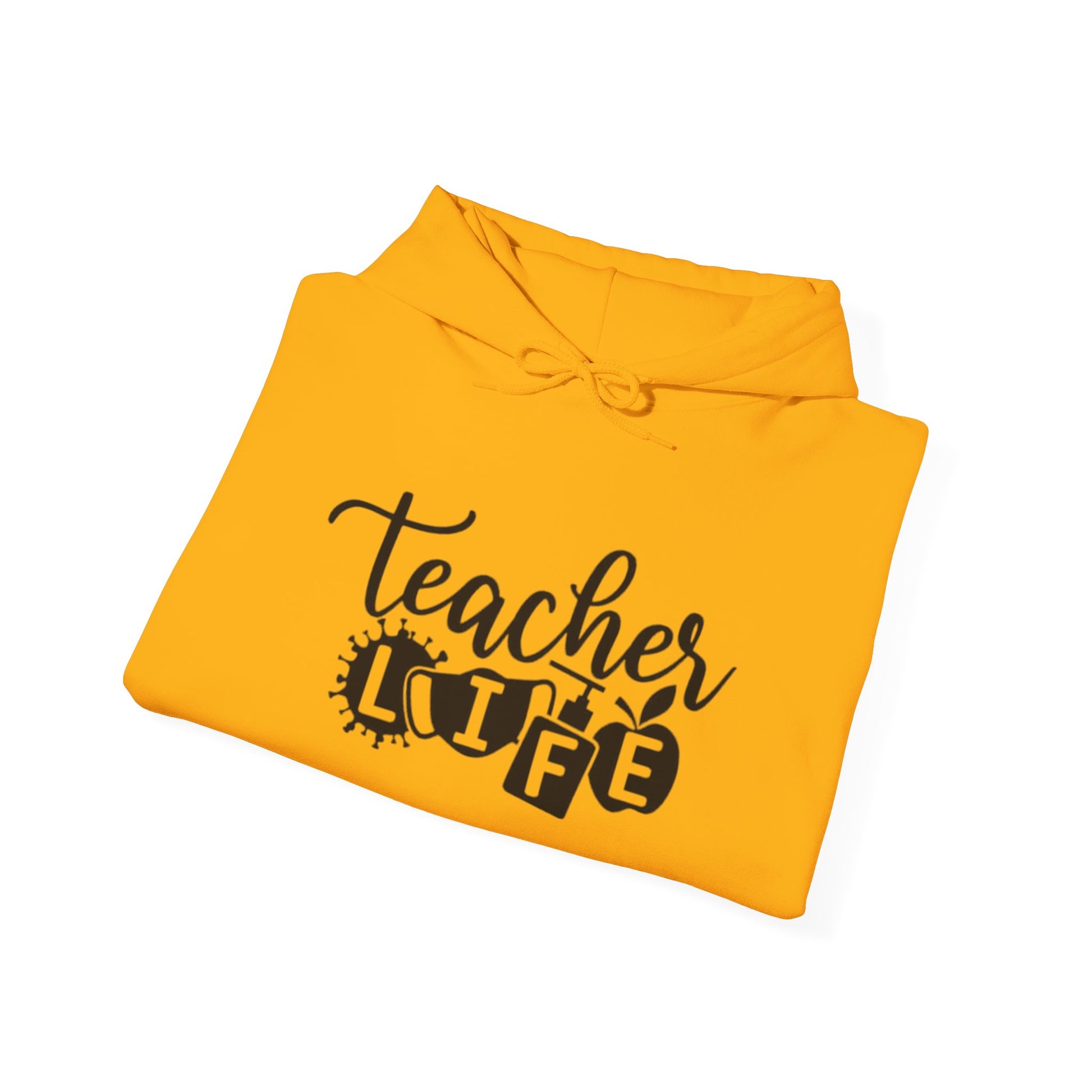 Teacher Life Unisex Hooded Sweatshirt, Great Gift for Teachers, Cozy Pullover for School or Home, Motivational, Casual Wear, Teacher [...]