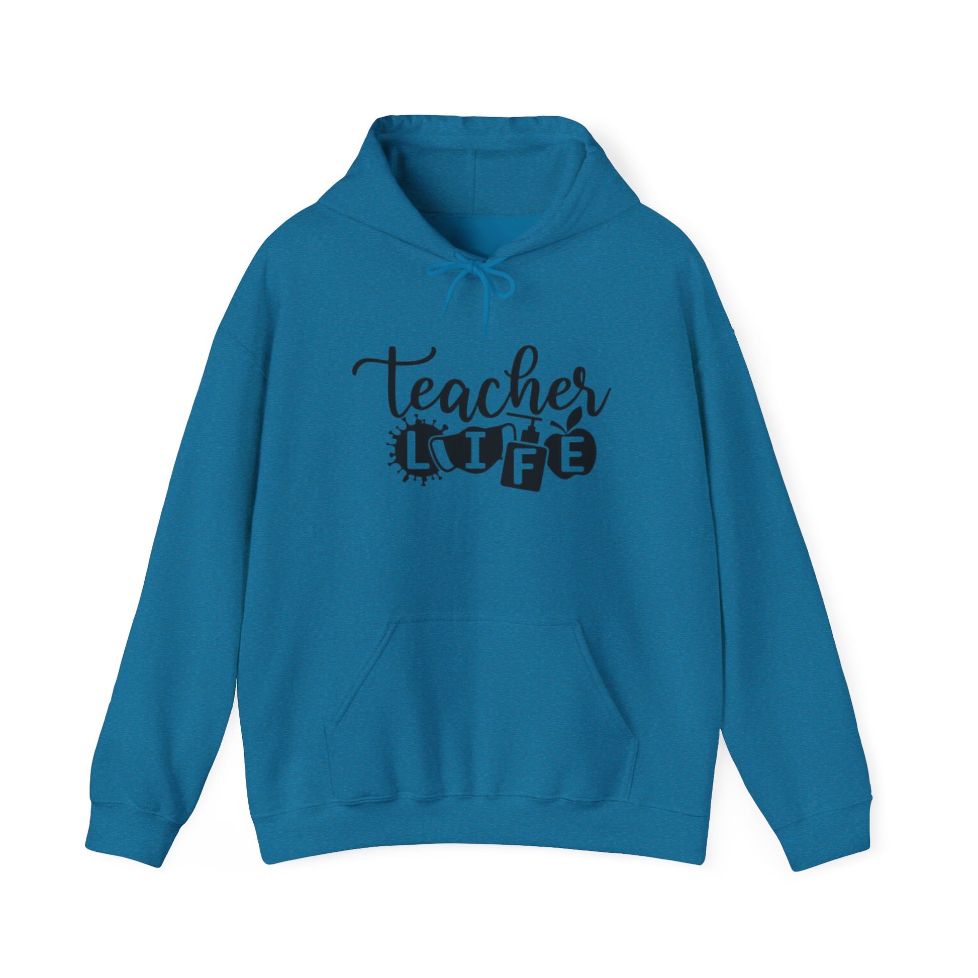 Teacher Life Unisex Hooded Sweatshirt, Great Gift for Teachers, Cozy Pullover for School or Home, Motivational, Casual Wear, Teacher [...]