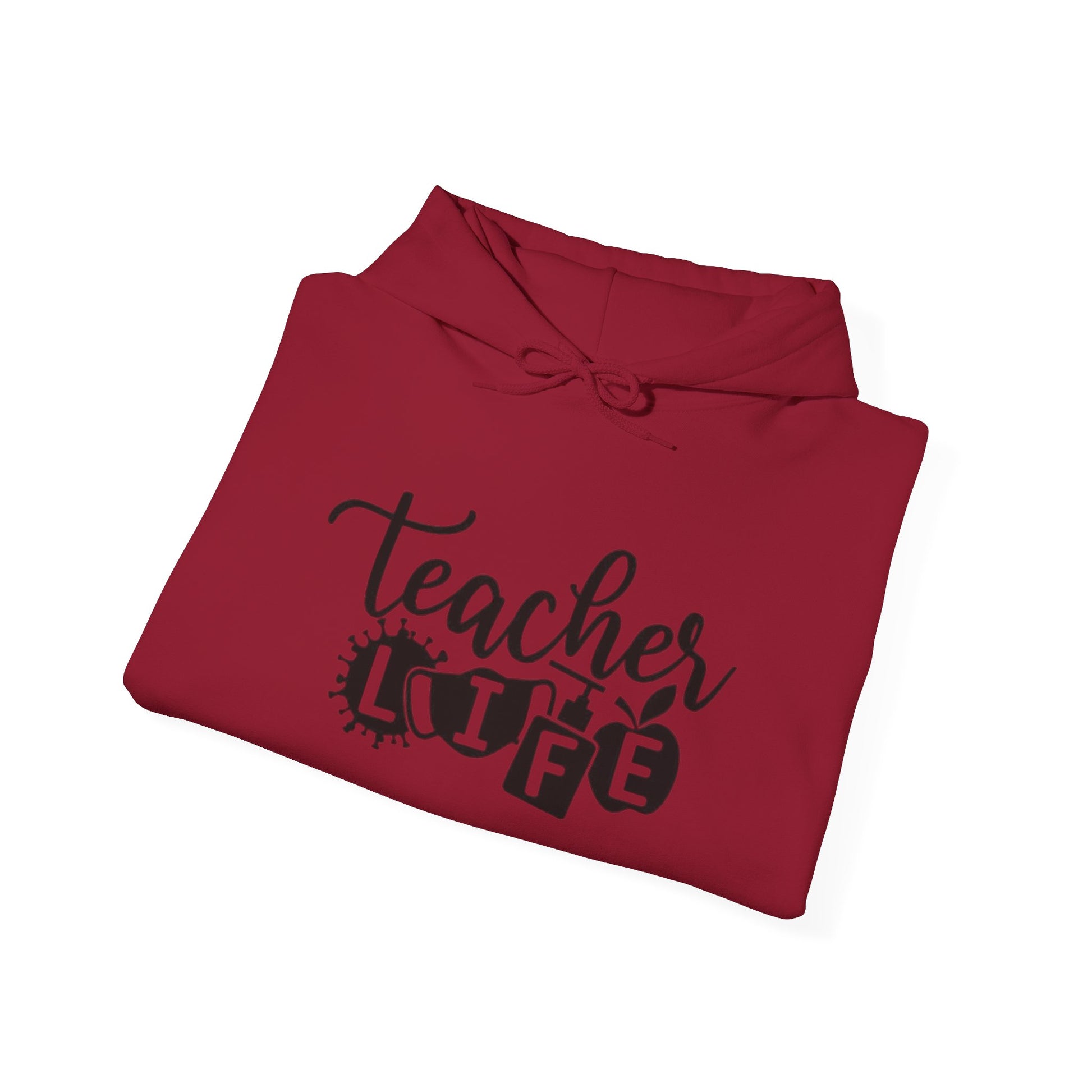 Teacher Life Unisex Hooded Sweatshirt, Great Gift for Teachers, Cozy Pullover for School or Home, Motivational, Casual Wear, Teacher [...]