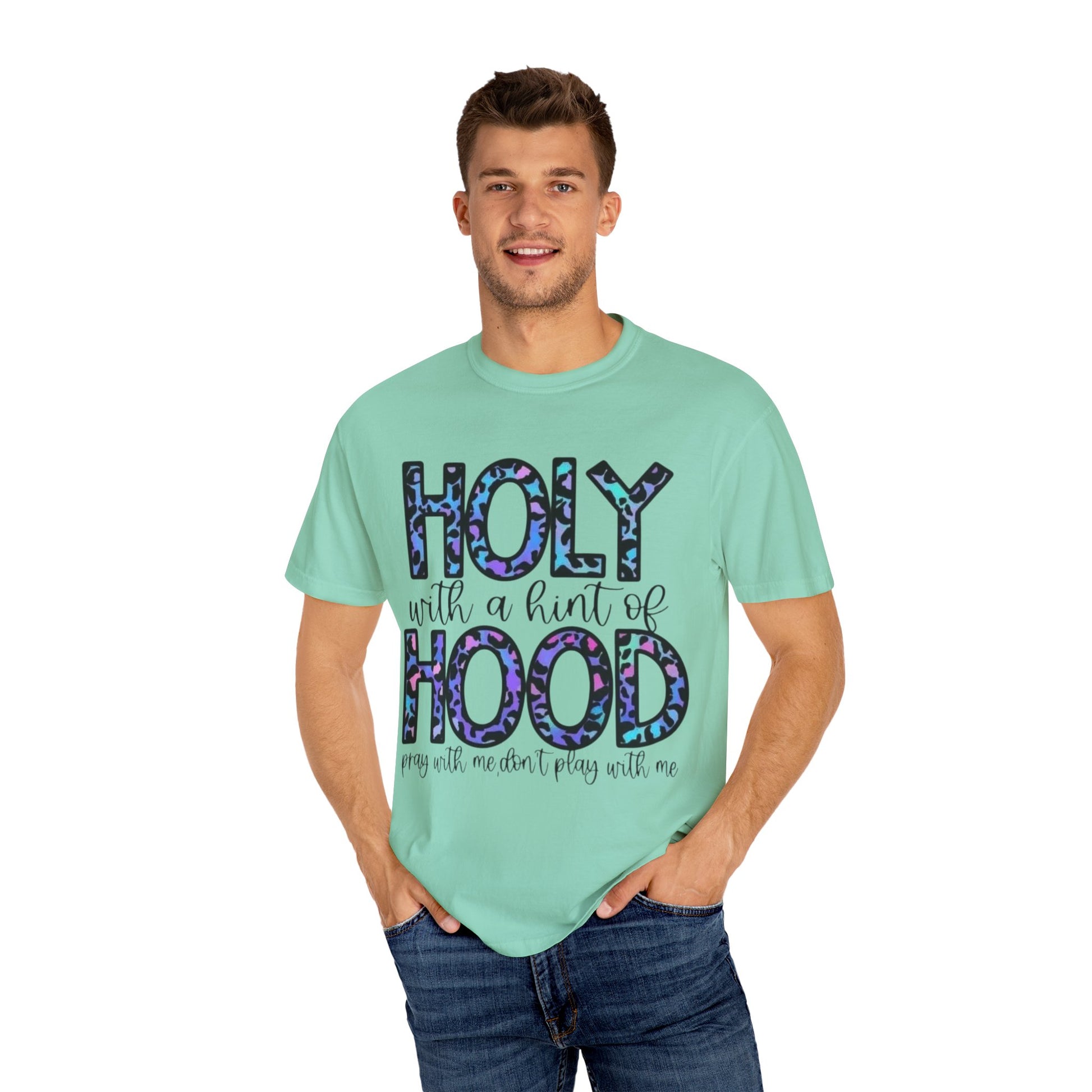 Faith-Inspired Unisex T-Shirt, Casual Christian Tee, Gift for Prayer Warriors, Holy Vibes Apparel, Unique Faith-Based Gift