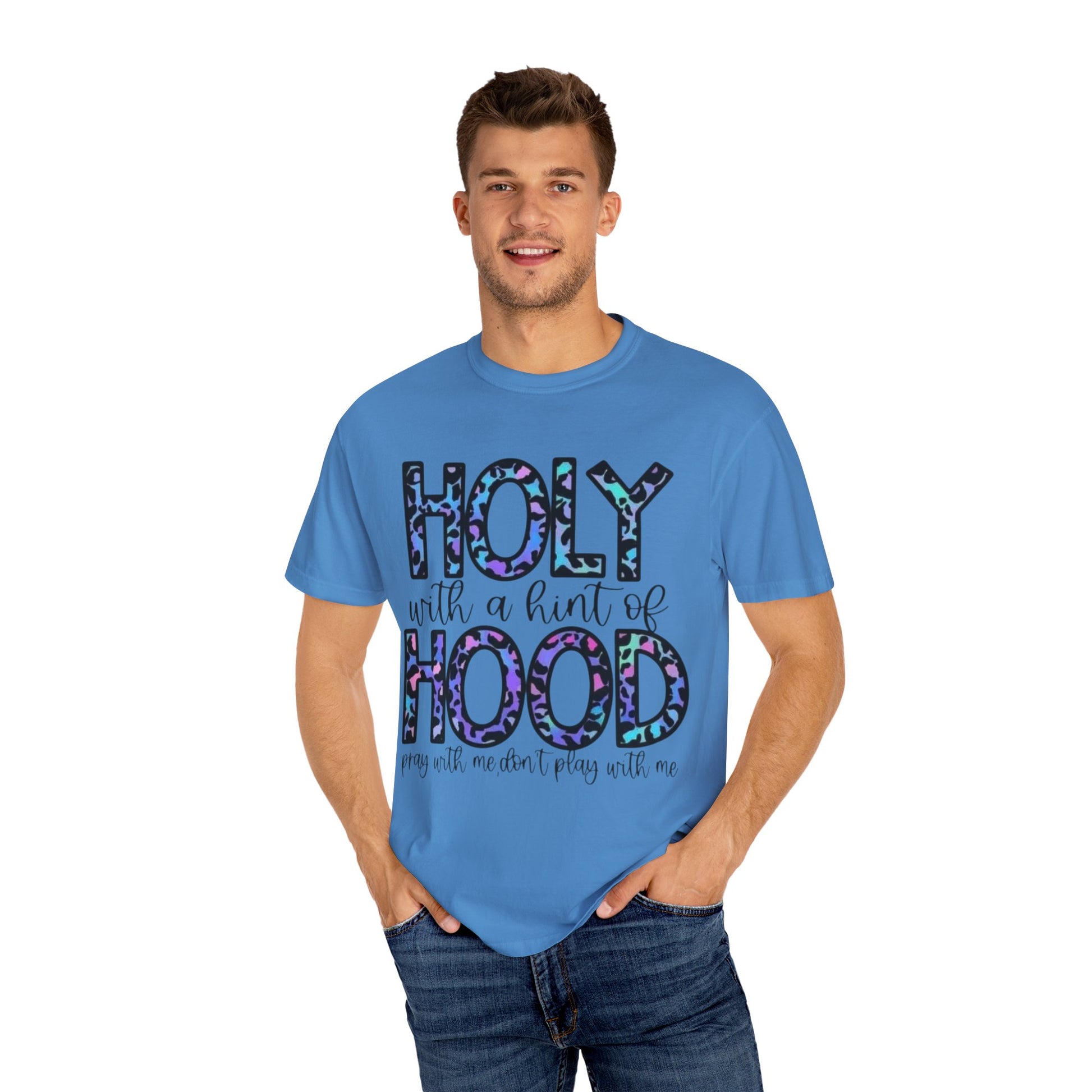 Faith-Inspired Unisex T-Shirt, Casual Christian Tee, Gift for Prayer Warriors, Holy Vibes Apparel, Unique Faith-Based Gift