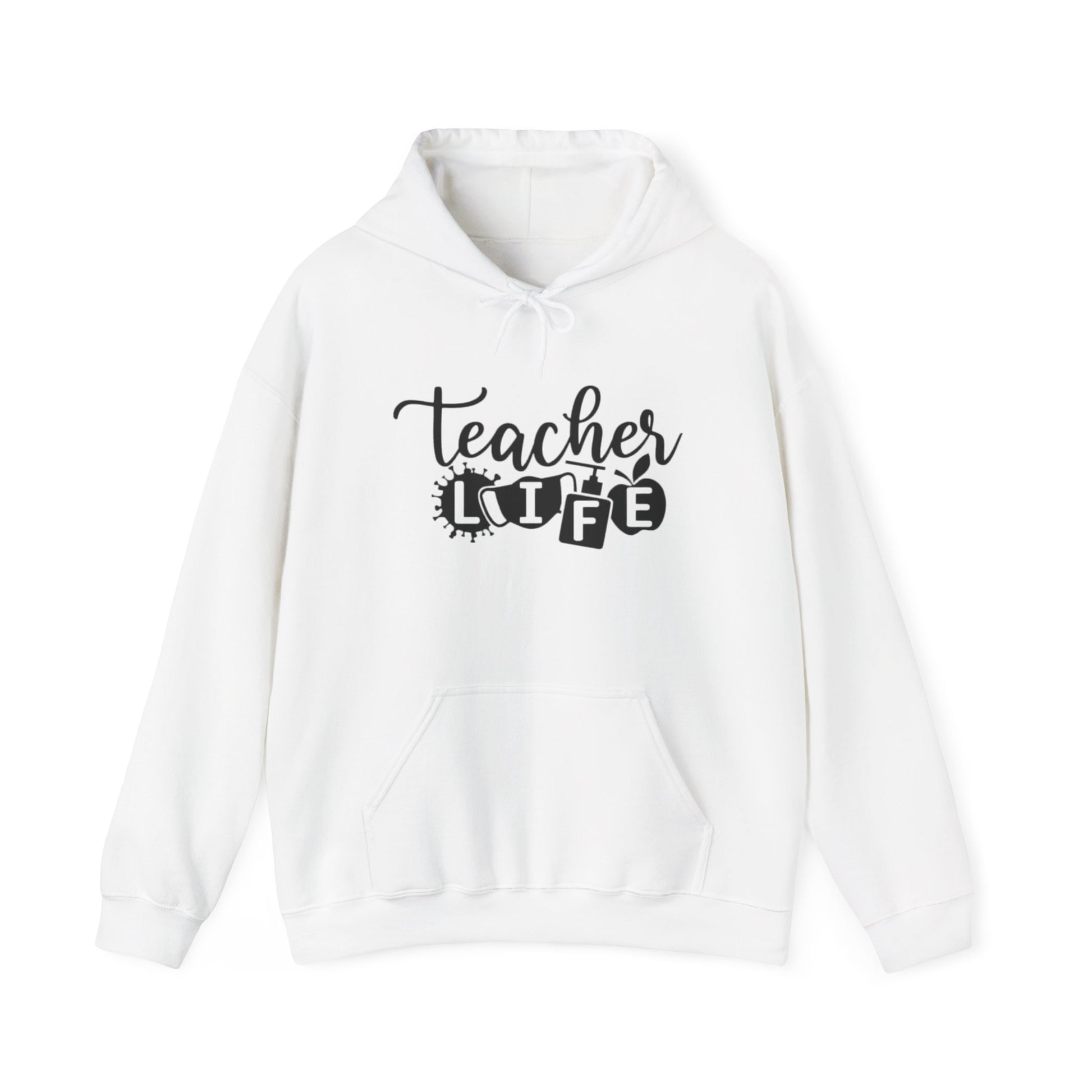 Teacher Life Unisex Hooded Sweatshirt, Great Gift for Teachers, Cozy Pullover for School or Home, Motivational, Casual Wear, Teacher [...]