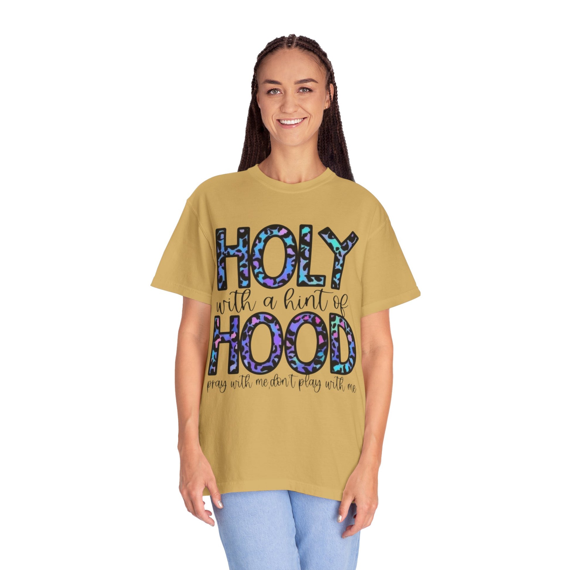 Faith-Inspired Unisex T-Shirt, Casual Christian Tee, Gift for Prayer Warriors, Holy Vibes Apparel, Unique Faith-Based Gift