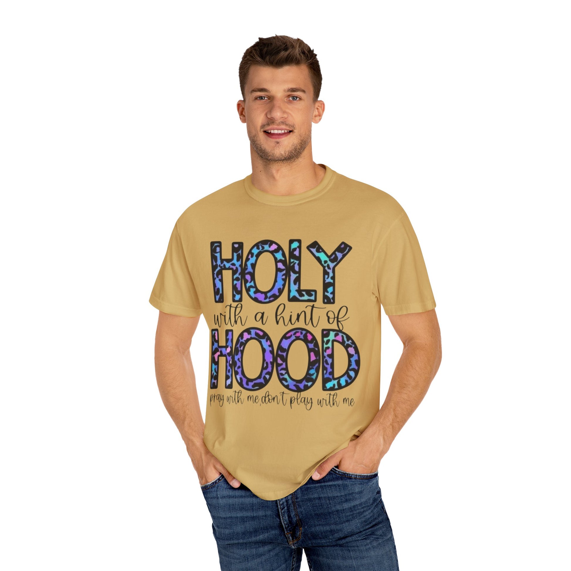 Faith-Inspired Unisex T-Shirt, Casual Christian Tee, Gift for Prayer Warriors, Holy Vibes Apparel, Unique Faith-Based Gift