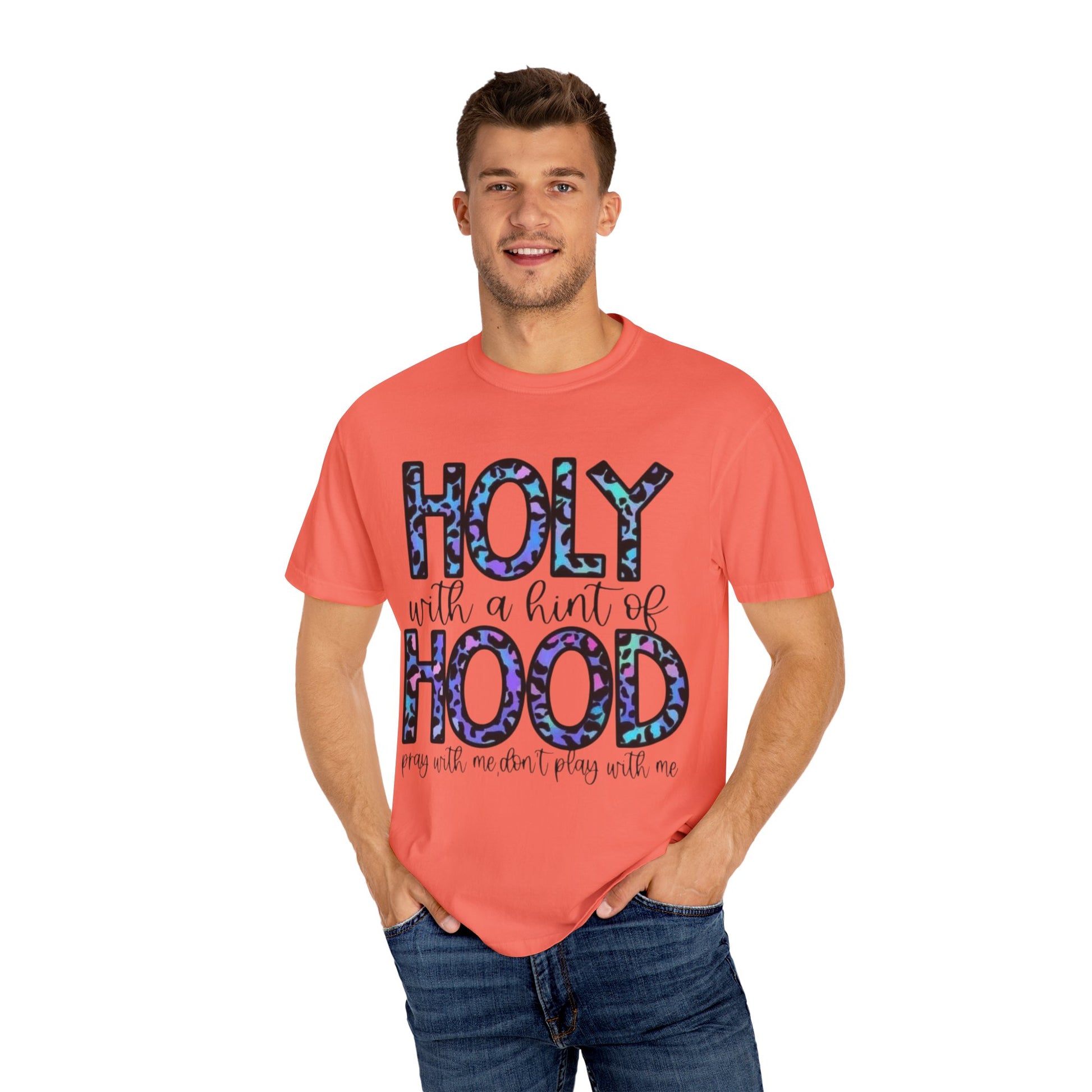 Faith-Inspired Unisex T-Shirt, Casual Christian Tee, Gift for Prayer Warriors, Holy Vibes Apparel, Unique Faith-Based Gift