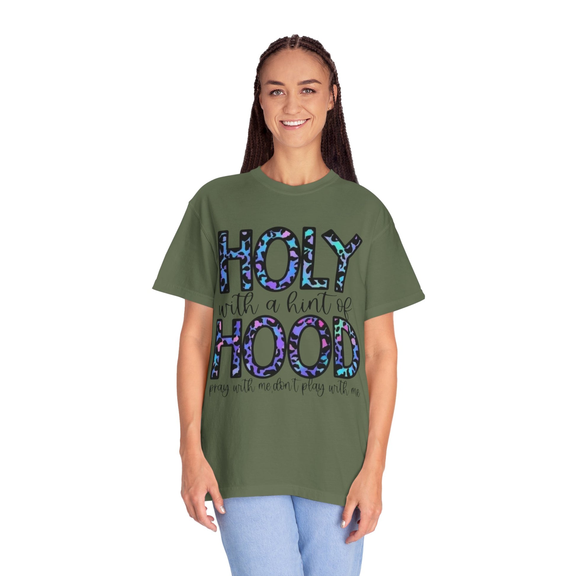 Faith-Inspired Unisex T-Shirt, Casual Christian Tee, Gift for Prayer Warriors, Holy Vibes Apparel, Unique Faith-Based Gift
