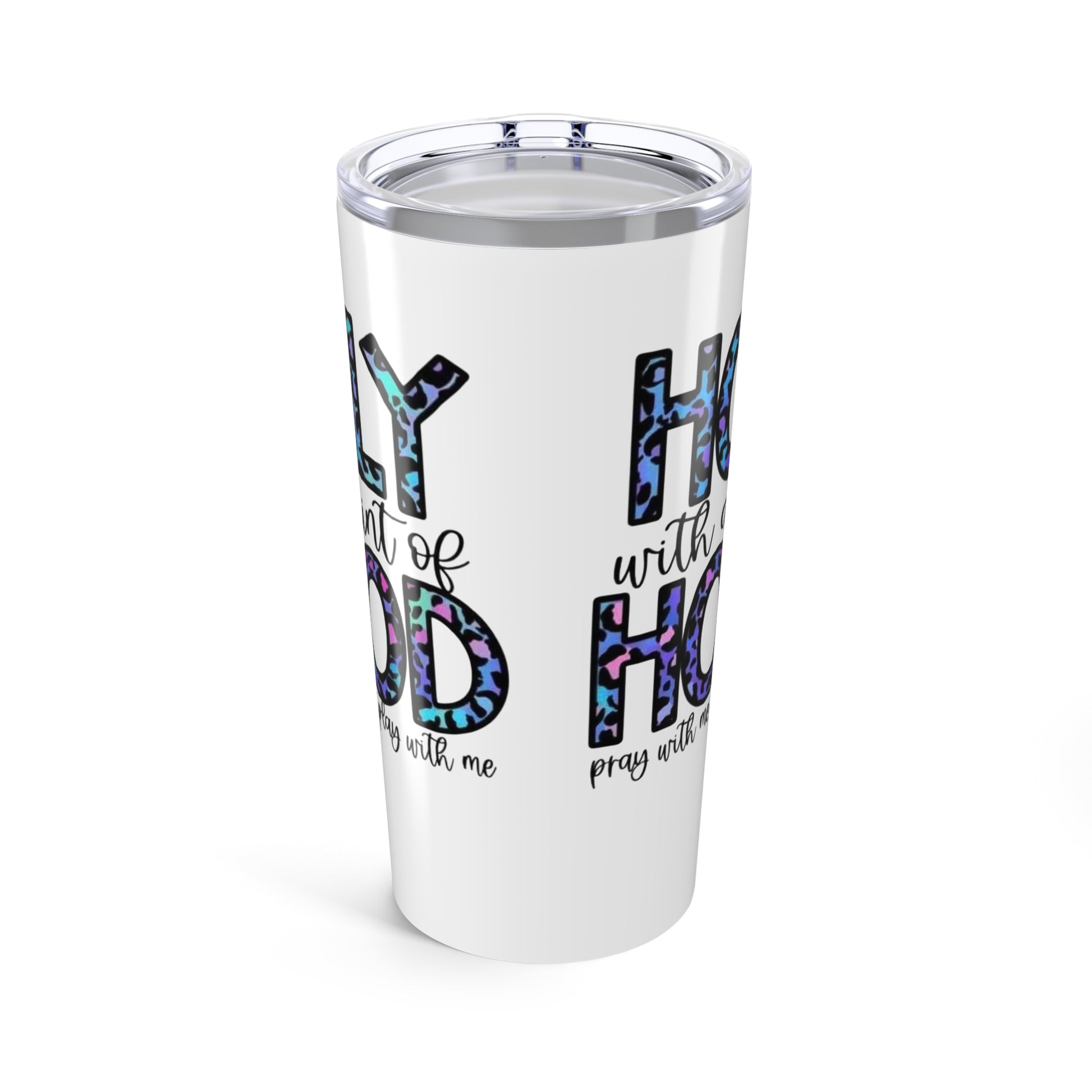 Pray With Me Tumbler 20oz, Christian Travel Mug, Inspirational Gift, Faith-Based Drinkware, Religious Holiday Present